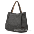 Tote Bag Daypack Women Handbag Leisure Bag Canvas Handbags Factory